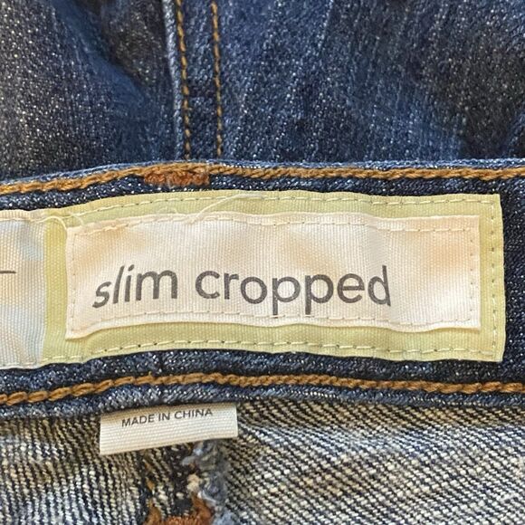 Ann Taylor LOFT Slim Cropped Denim Jeans – Size 14 - Picture 3 of 10